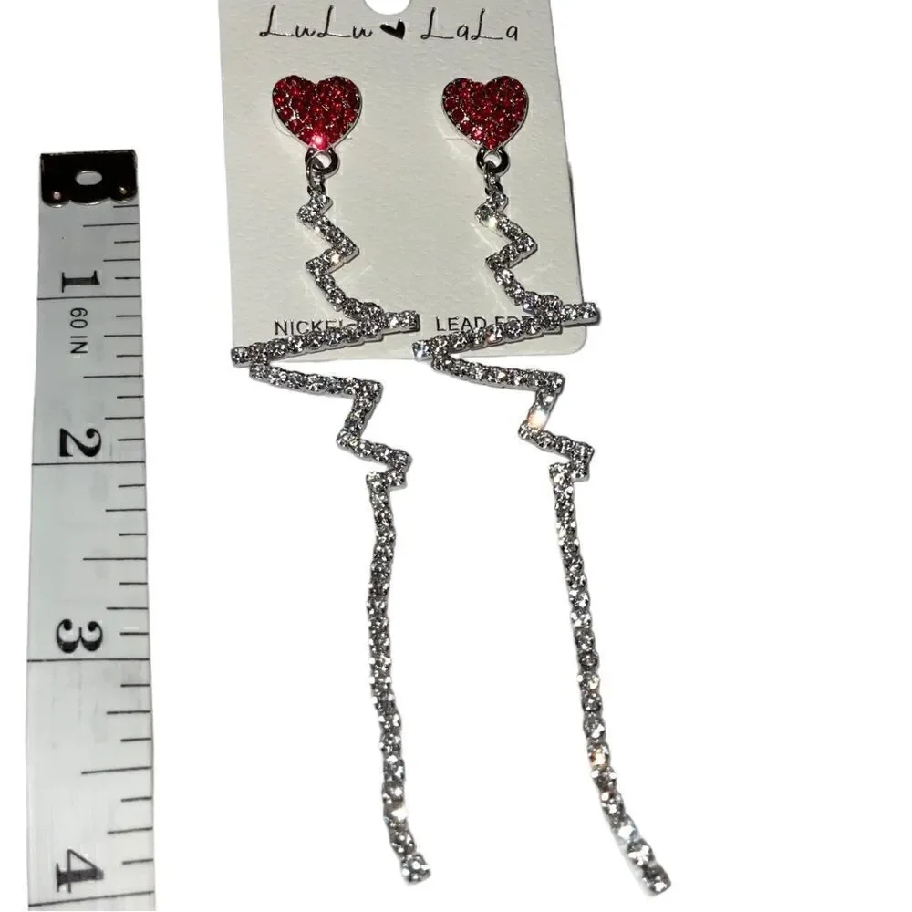NWT HEARTBEAT EARRINGS